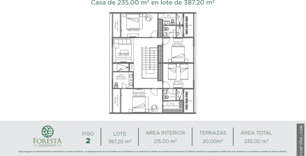 Foresta Reservado, Punta Canoa