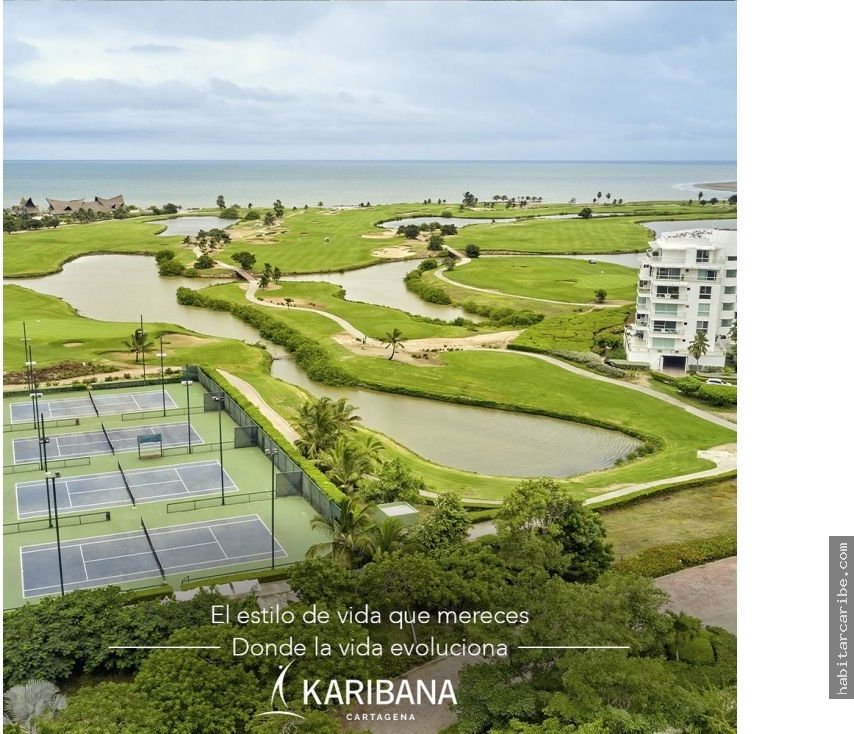 Heritage Karibana, frente al mar