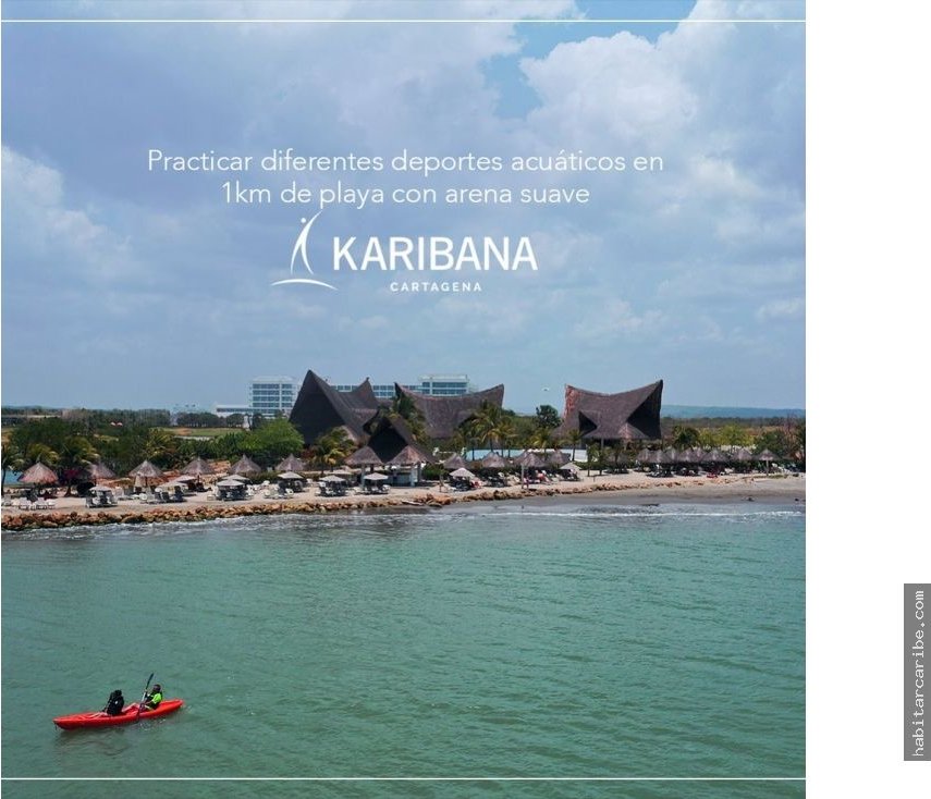 Heritage Karibana, frente al mar