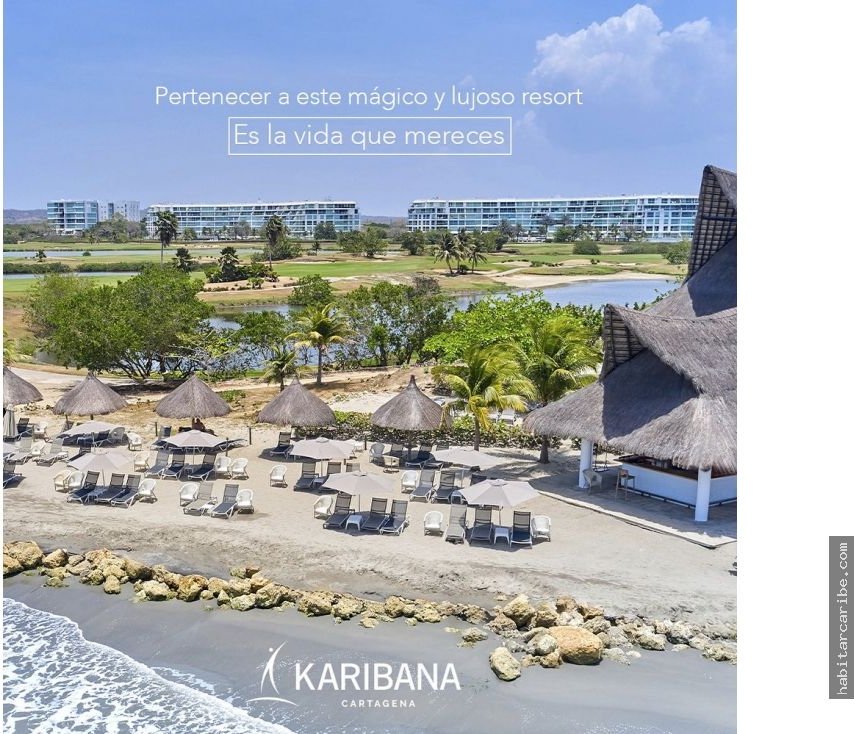Heritage Karibana, frente al mar